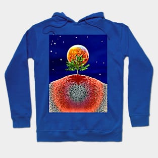 Full Moon over Tree Hoodie